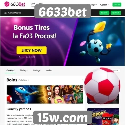 Bônus e promoções disponíveis no 6633bet